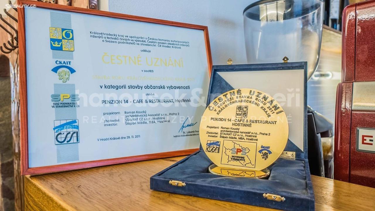 Penzion A Restaurace 14 Hostinne  Екстер'єр фото